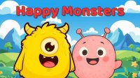 Happy Monsters - Fun Fruit Collection Game