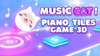 Music Cat! Piano Tiles Game 3D - Rhythm Runner