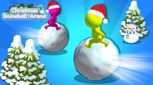 Christmas Snowball Arena IO Game