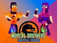 Mortal Brothers Survival: Fire & Ice Puzzle Game