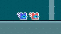 Red and Blue Cats: Alien Adventure