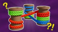 Rope Sorting Puzzle Game
