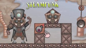 Steampunk Rescue Puzzle Game