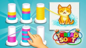 Thread Sort Puzzle Game