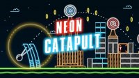 Neon Catapult: Physics Puzzle Game