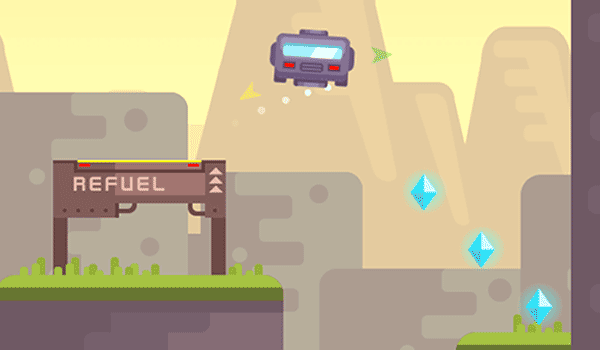 Galactic Freight Runner: Precision Landing