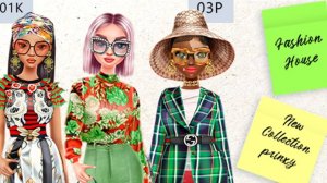 House of Fashion Dress Up Game
