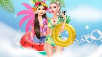 Ibiza Foam Party Makeover Game